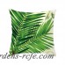 Tropic Tree cojín verde algodón poliéster throw funda de almohada decorativa almohadas flor cojín funda para sofá Coche ali-77892577